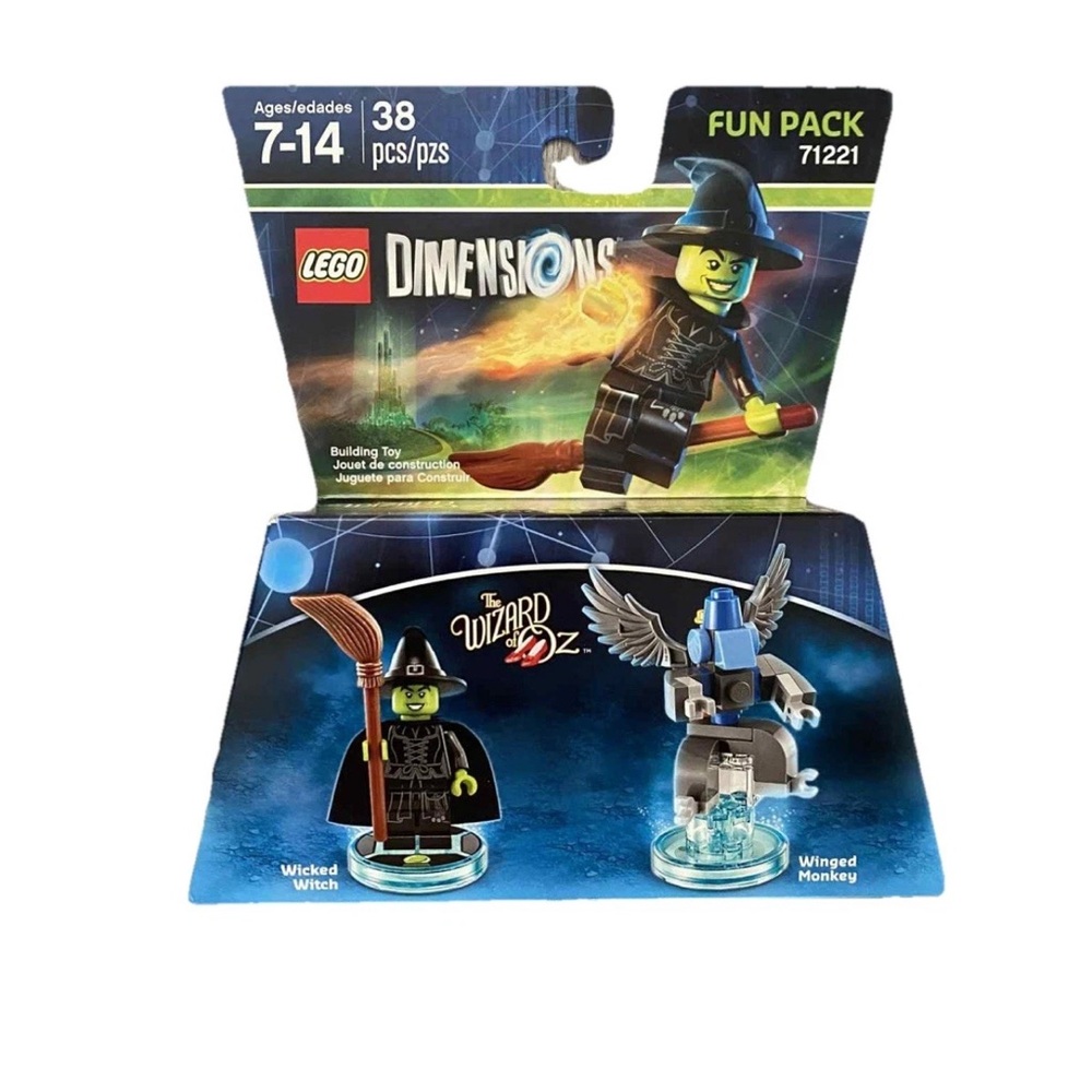 LEGO DIMENSIONS: Wicked Witch Fun Pack (71221) New and Sealed